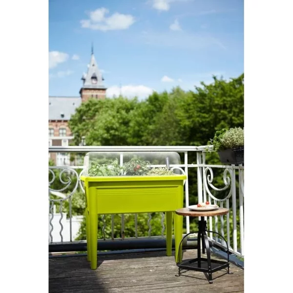 Elho Anzucht Tisch Green Basics XXL 75cm Lime Grün